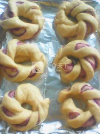 Purple Sweet Potato Roll Bread recipe