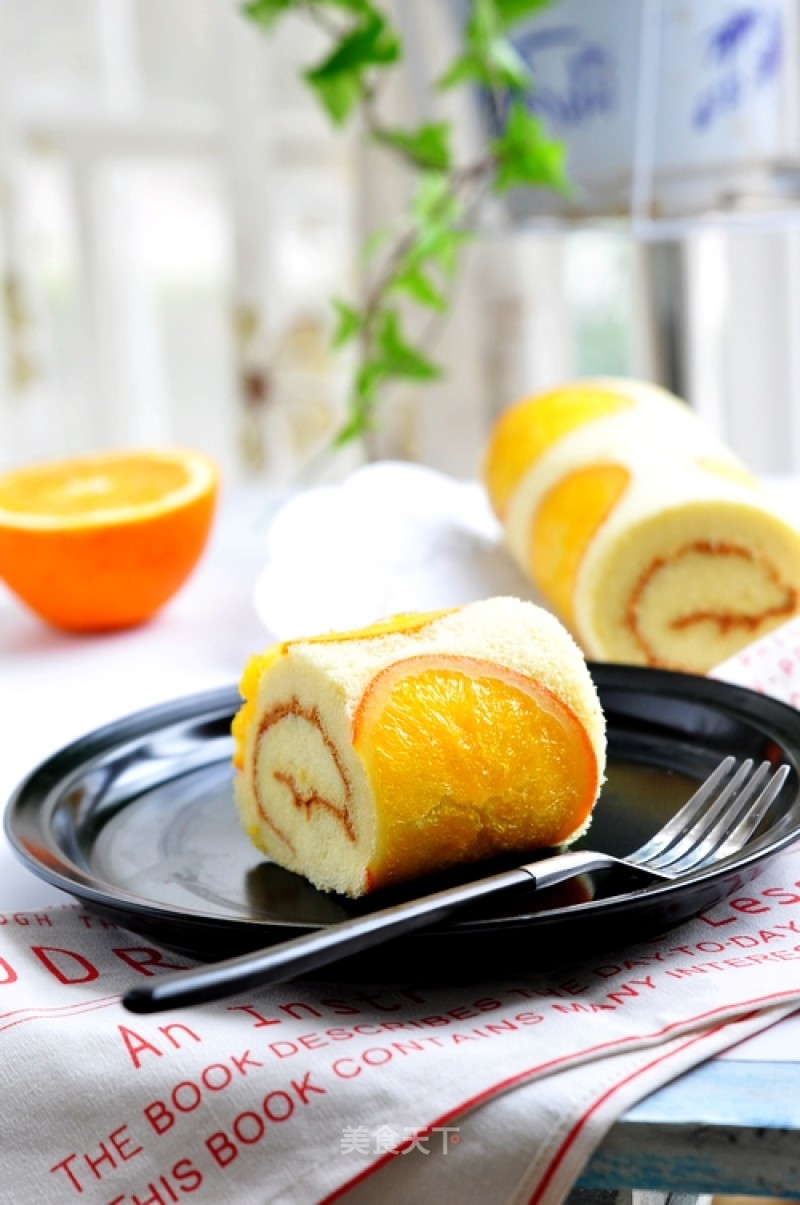 # Fourth Baking Contest and is Love to Eat Festival# Orange Cake Roll recipe