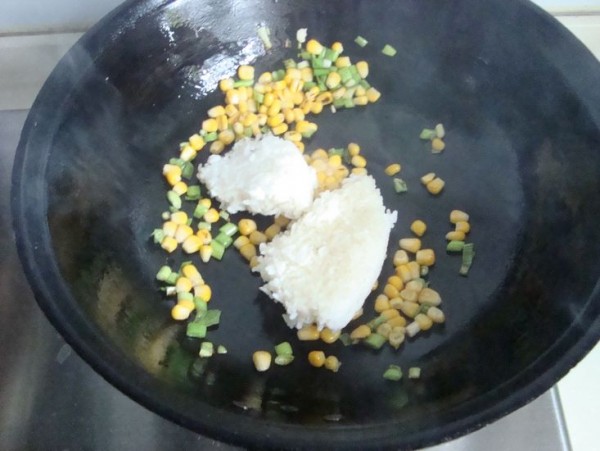 Corn Fried Rice recipe