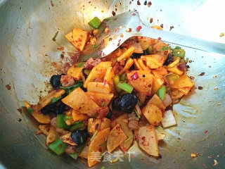 【dry Stir-fried Potato Chips】 recipe