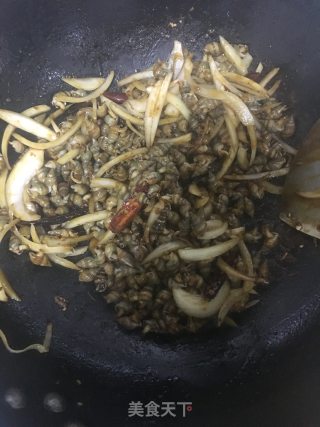 Spicy Stir-fried Sea Screws recipe