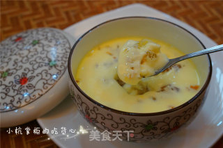 Peach Gum and Snow Lotus Seed Milk Stewed Eggs-special Custard Custard recipe