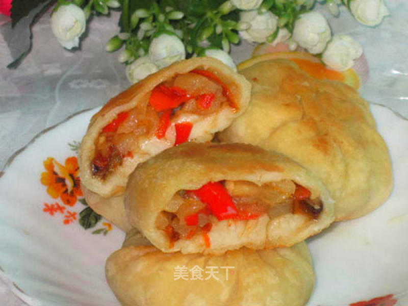 Change The Taste to Eat Bread-----cooked Stuffed Fried Buns recipe