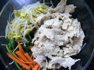 Soybean Sprouts Mixed with Gluten recipe