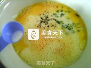 Flaxseed Oil Mushroom Baked Egg Toast Steamed Cake recipe
