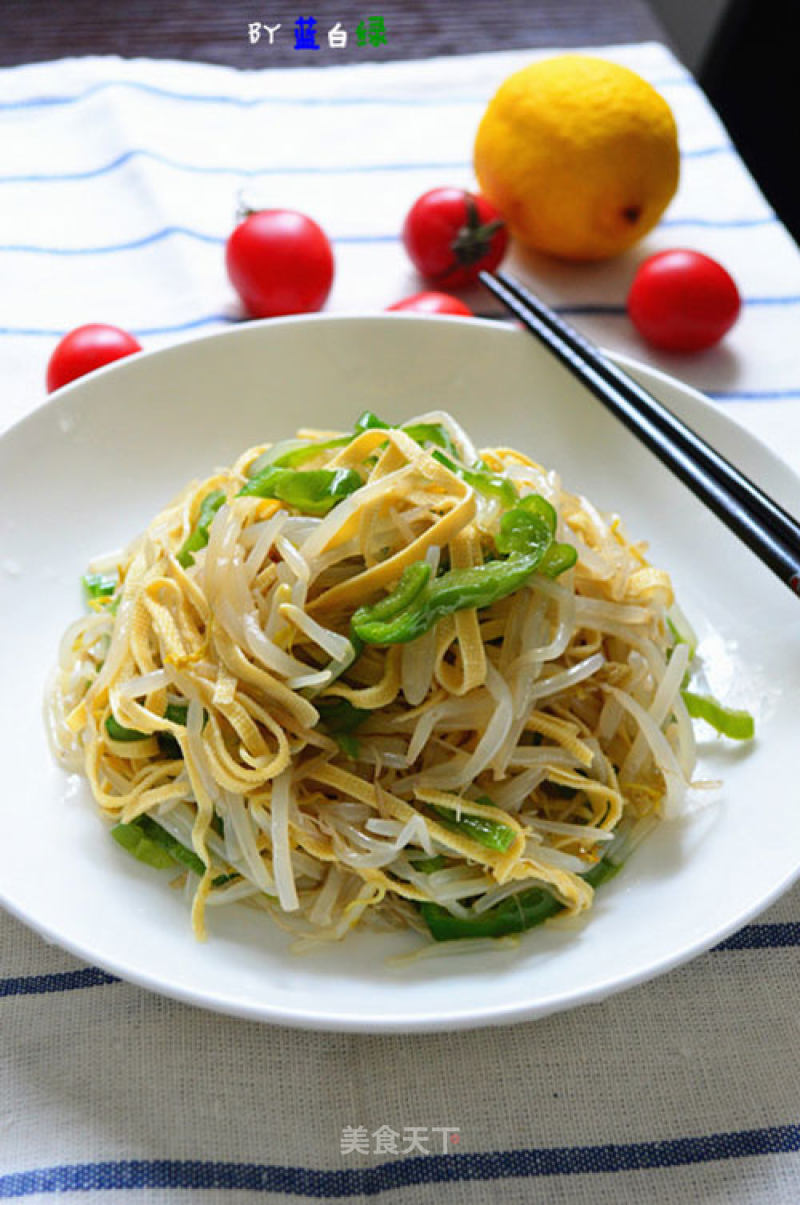 Hot and Sour Bean Sprouts recipe