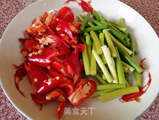 Lao Gan Ma Beef Tripe Stir-fried Garlic Moss recipe