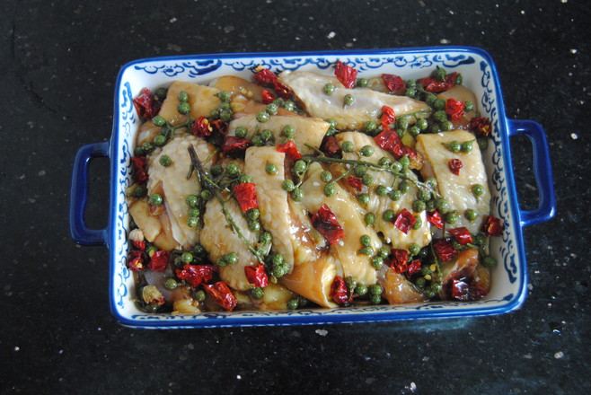 Rattan Pepper Steamed Chicken recipe