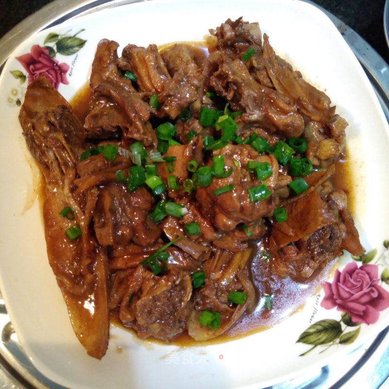 Braised Duck with Tangerine Peel recipe