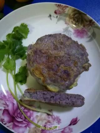 Yam Purple Potato Rice Cake recipe
