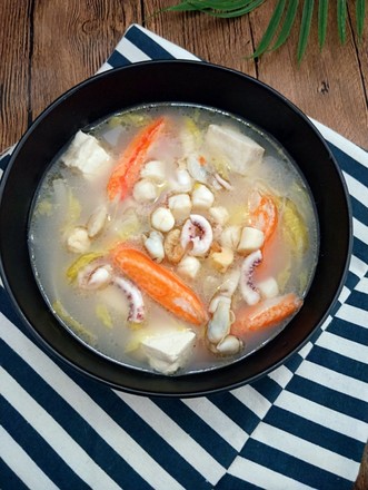 Seafood Tofu Soup recipe