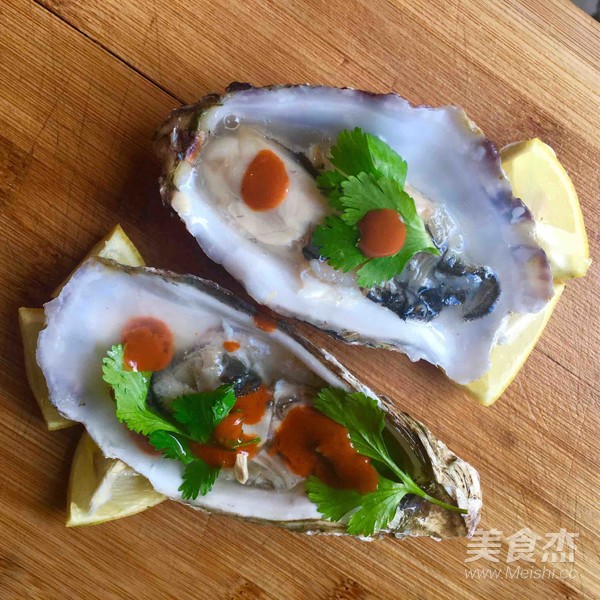 Oysters Eaten Raw recipe