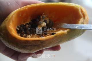 Goddess' Day & Essential Weapon-stewed Bird's Nest with Rock Sugar and Papaya recipe