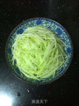 Refreshing Chayote Shreds recipe