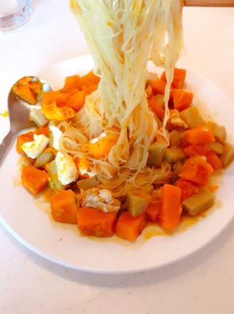 Pumpkin Golden Noodles