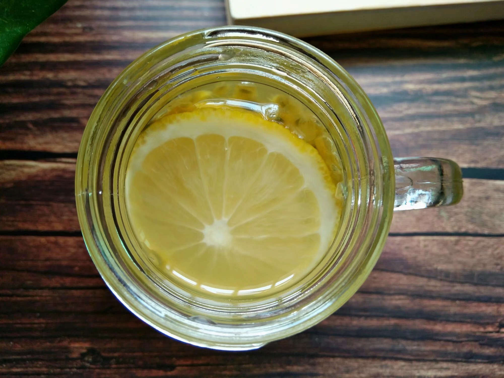 Vanilla Lemon Honey Water recipe