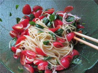 Basil Fresh Squid Noodle recipe