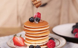 A Super Fast Pancake that Can be Made in A Pan, and A Bite of Happiness is Overwhelming~ recipe