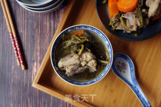 Watercress Pork Bone Soup recipe