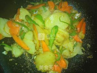 Fried Potato Chips recipe