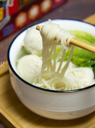 Meatball Noodle Soup