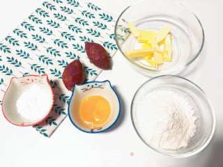 Purple Sweet Potato Biscuits recipe