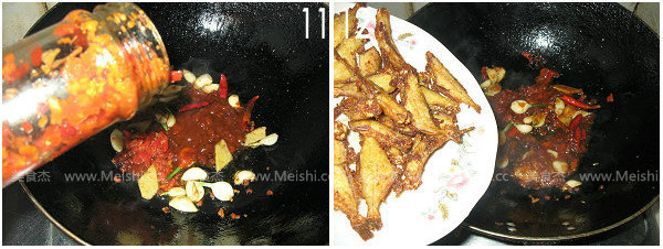 Grilled Skin Fish with Fried Dough Sticks recipe