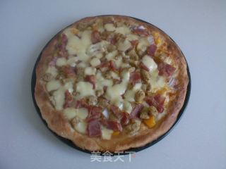 Bacon Beef Pizza recipe