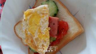 Toast Burger recipe