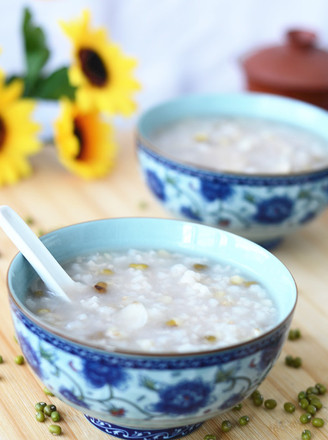 Lily Mung Bean Congee recipe