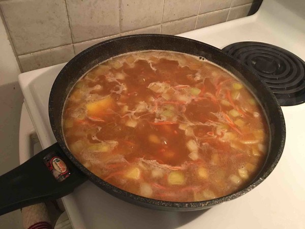 Pork Tendon Curry Rice recipe