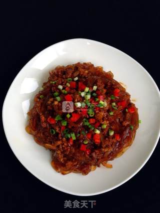 Minced Meat Vermicelli recipe