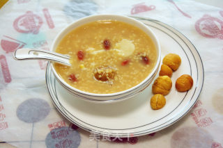 Chestnut Yam Millet Porridge recipe