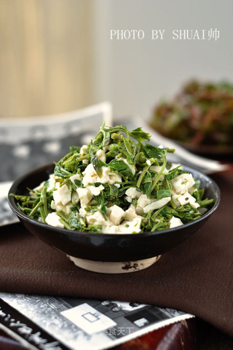 The Taste of Spring [tofu Mixed with Toon] recipe