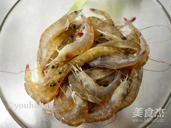 Steamed Live Shrimp (microwave Version) recipe