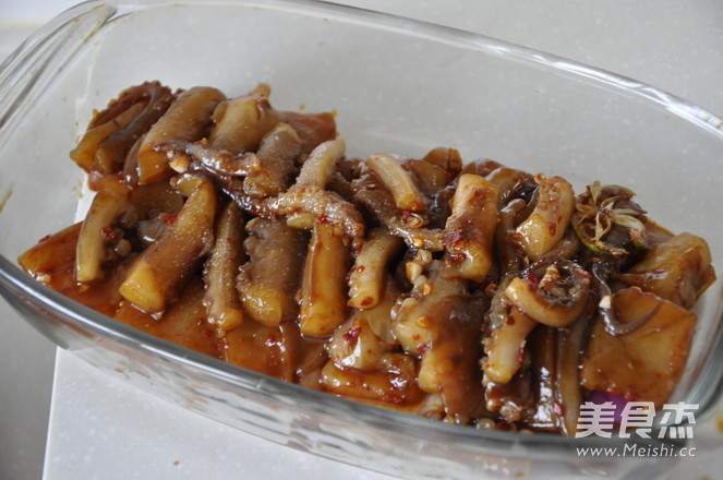 Grilled Squid with Korean Spicy Sauce recipe