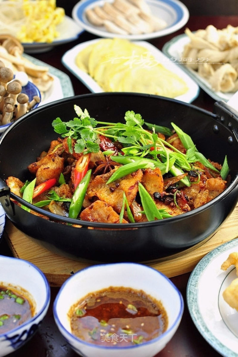 Spicy Sea Bass Hot Pot recipe