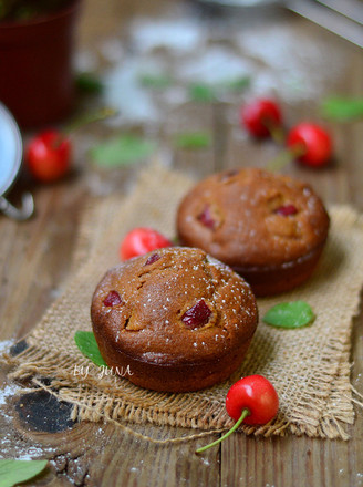 Brown Sugar Cherry Muffin recipe