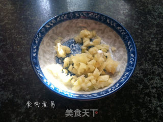Garlic and Boiled Cabbage Heart recipe