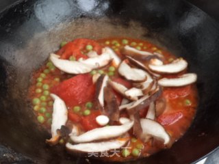 Tomato Stewed Sweet Potato Flour recipe