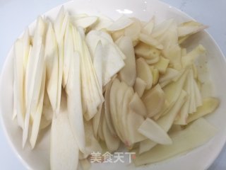 Fresh Bamboo Shoots and Ginger Twice Cooked Pork recipe