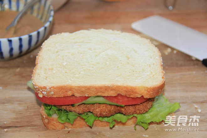 Bai Tsui Grilled Chicken Chop Sandwich Vs Fresh Milk Oatmeal Toast recipe