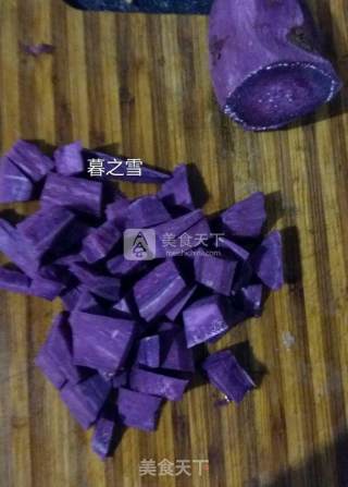 Purple Sweet Potato and Tremella Soup recipe