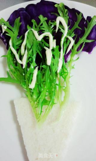 Vegetable "ice Cream" Sandwich recipe