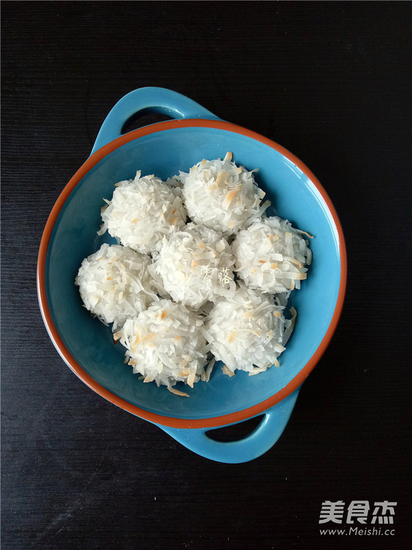 Shredded Coconut Dumpling recipe