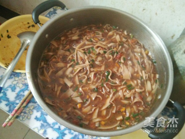 Gansu Delicious Lentil Noodles recipe