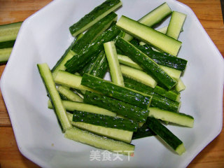 Xinlan Hand-made Private Kitchen [double Pepper Crispy Cucumber Strips]-change Your Life to Another Way of Living recipe