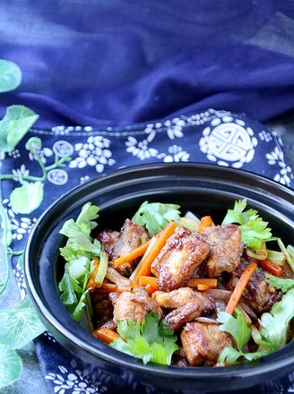 Homemade Dry Pot Spare Ribs recipe