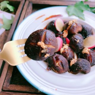 Grilled Shiitake Mushrooms with Garlic recipe