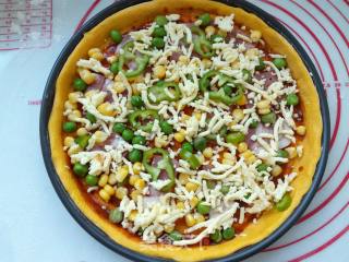 Pumpkin Garden Pizza recipe